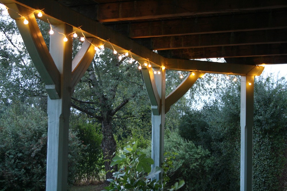 LED Lichterkette Bunt oder Warmweiß Partylichterkette LEDs stabile Kugeln IP44