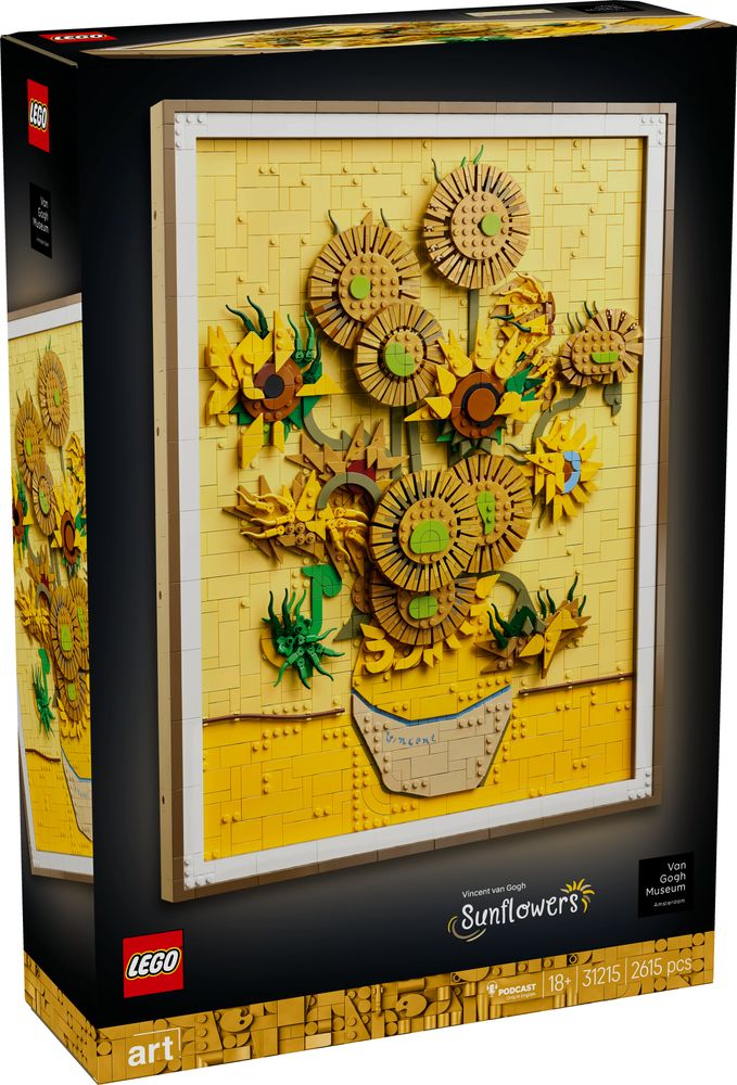 LEGO 31215 Sonnenblumen von Vincent van Gogh,