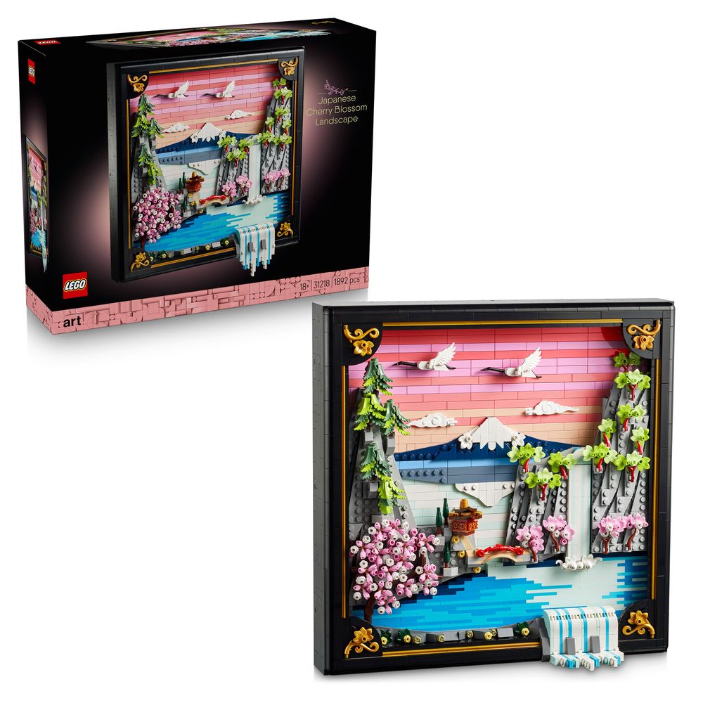 LEGO 31218 Японський пейзаж із сакурою