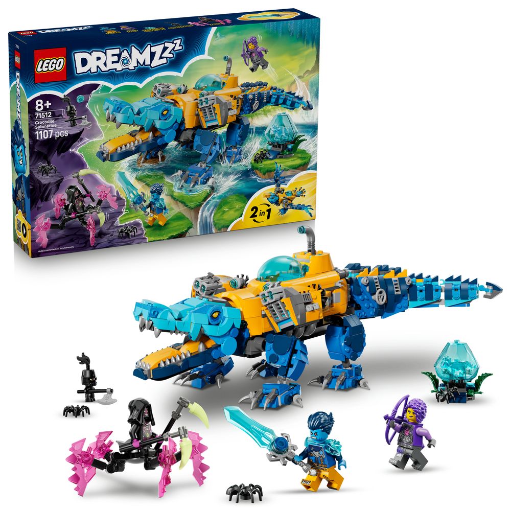 LEGO 71512 Krokodil-U-Boot | JB Spielwaren