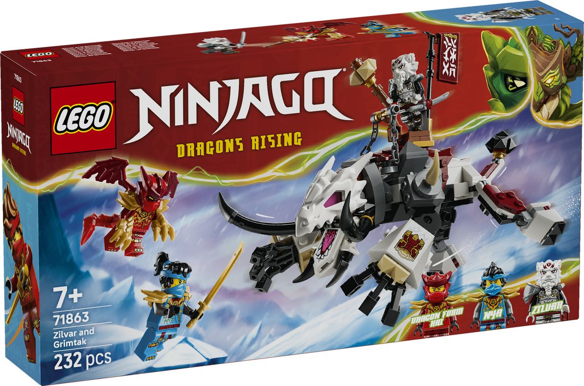 DRAGONーKING LEGO 71863 Zilvar and Grimtak the Dragon Beast | JB Spielwaren