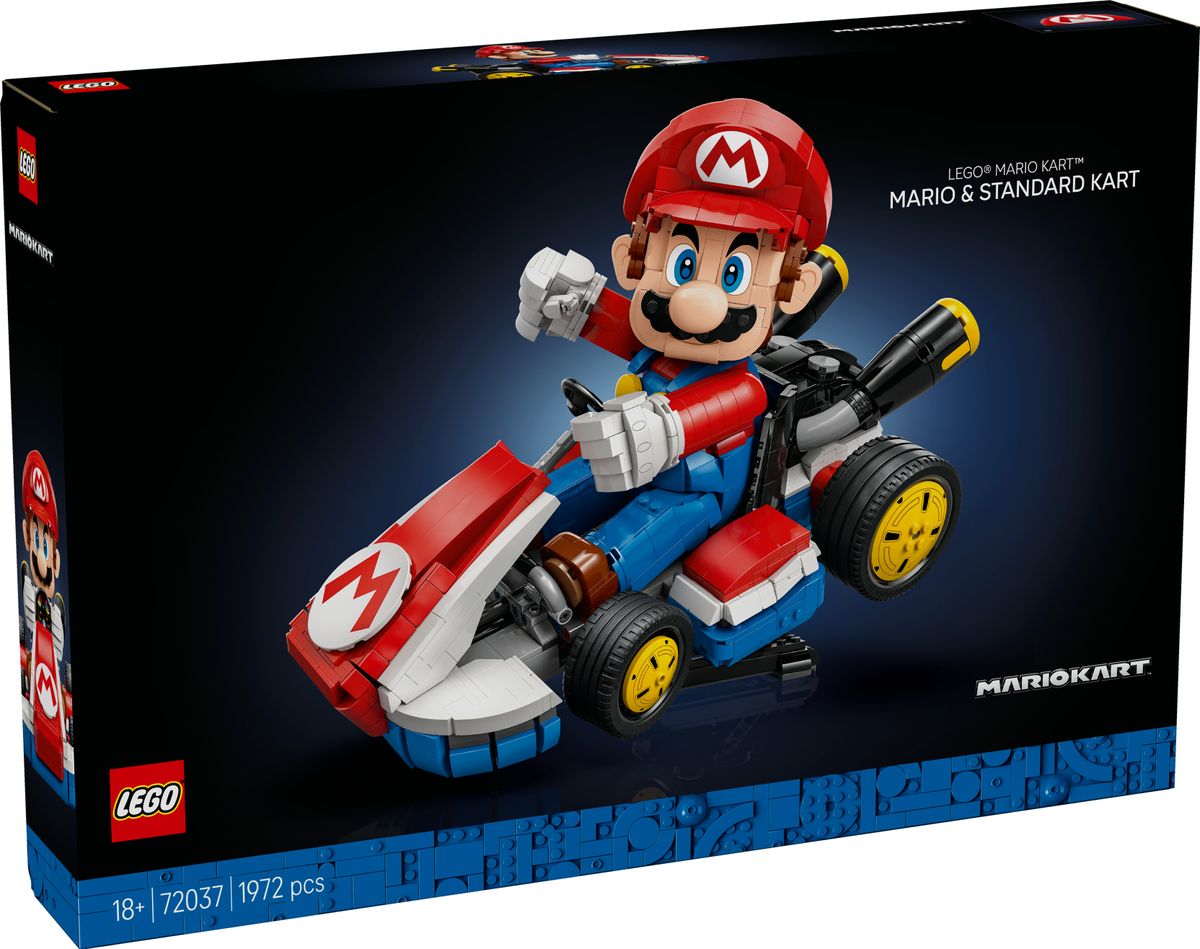 LEGO 72037 Mario Kart — Mario & Standard Kart