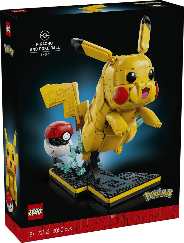 LEGO 72152 Pokémon Pikachu та Pokéball