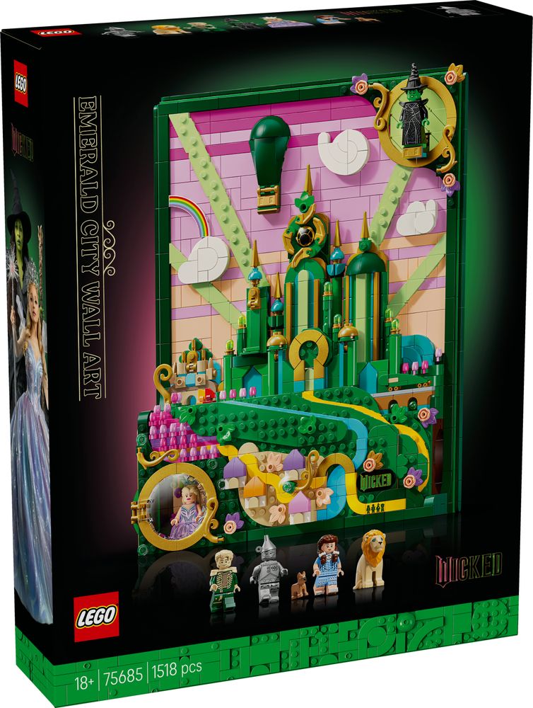 LEGO 75685 Wicked — Смарагдове місто