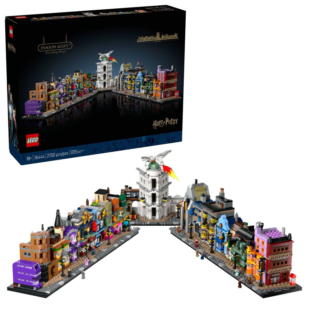 LEGO 76444 Harry Potter — Крамниці Діаґон-алеї