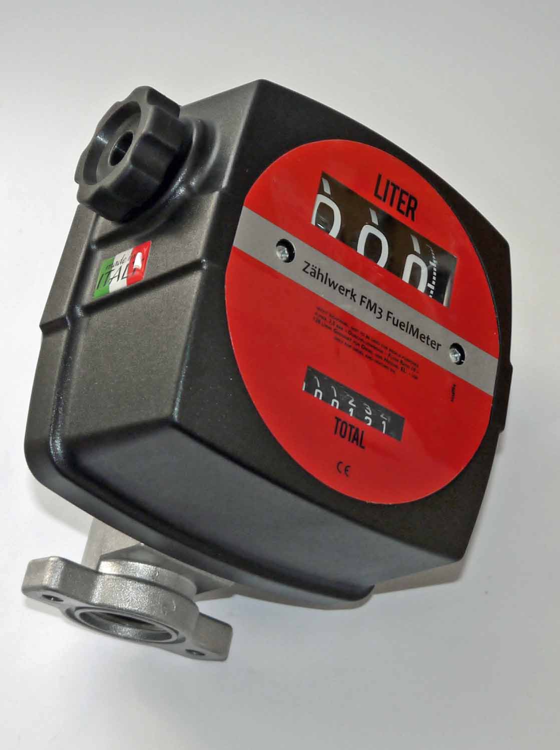 Mechanischer Kraftstoffzähler, 1% hohe Genauigkeit 1 Zoll 4 Digitaler Dieselgas Heizöl Durchflussmesser Diesel Durchflusszähler