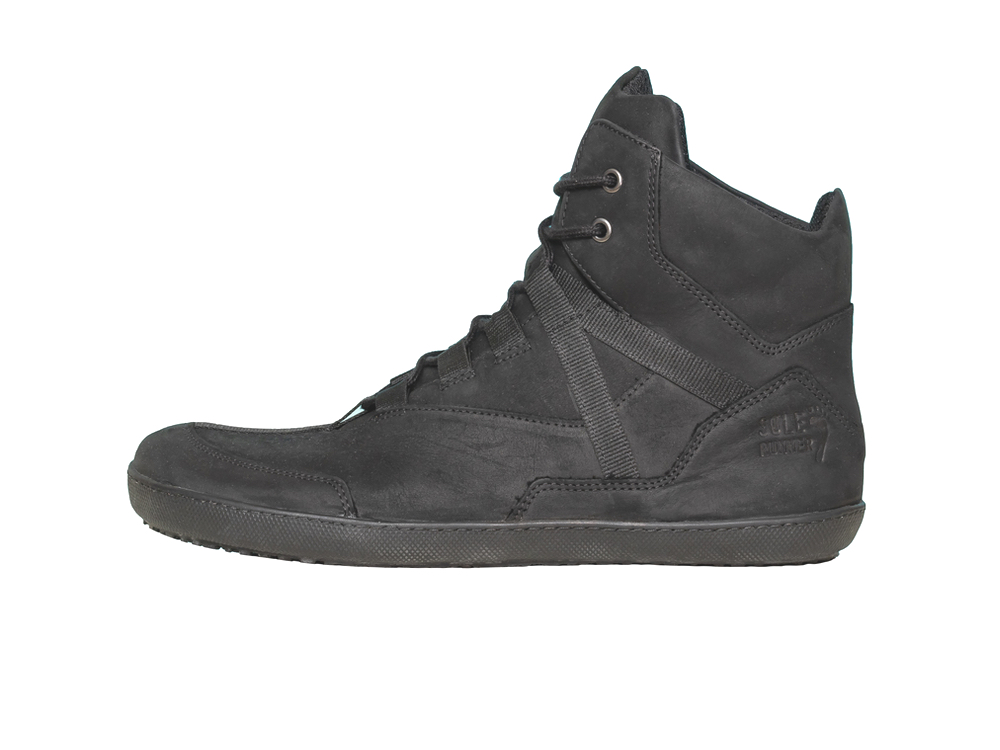 Sole Runner SOLE RUNNER® Surtur Black Leder - Leichter Trekking-Barfußschuh photo 2