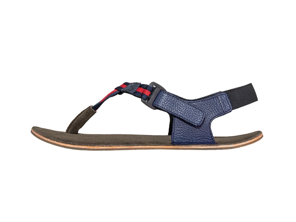 Sole Runner SOLE RUNNER® Barfußschuh Neso Sandale Blue/Red photo 2