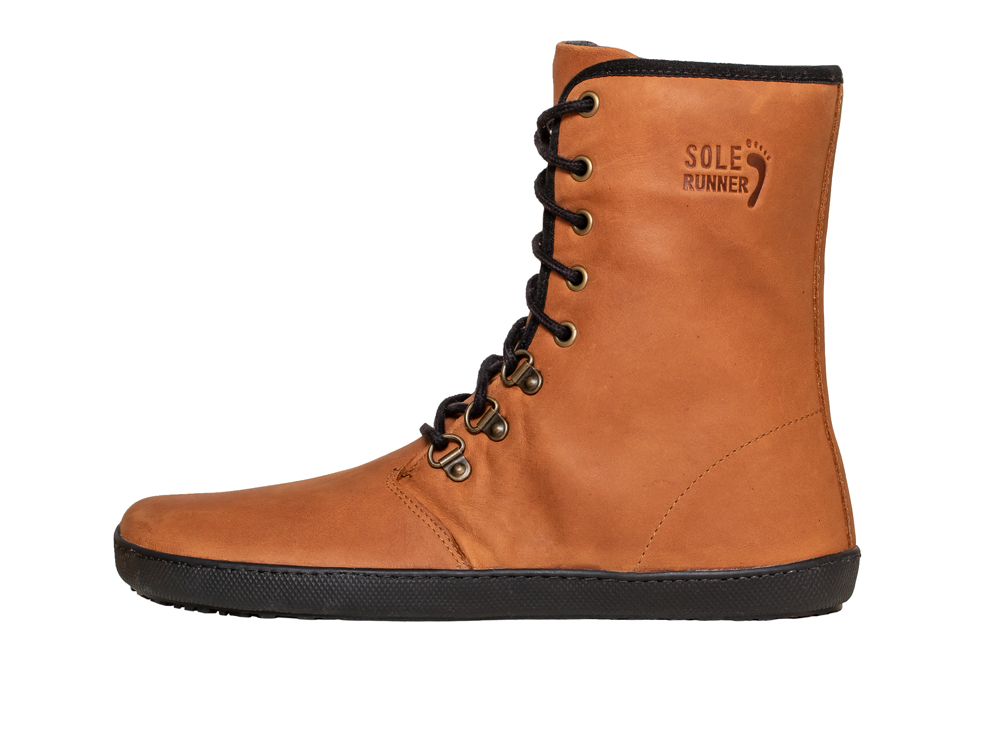Sole Runner Winter Barefoot Shoe Yepa 2 Cognac Leather photo 2