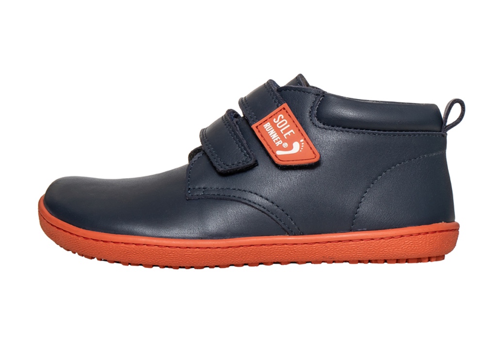 Sole Runner SOLE RUNNER® Winter Kinder Barfußschuh Eris Blue/Orange photo 2