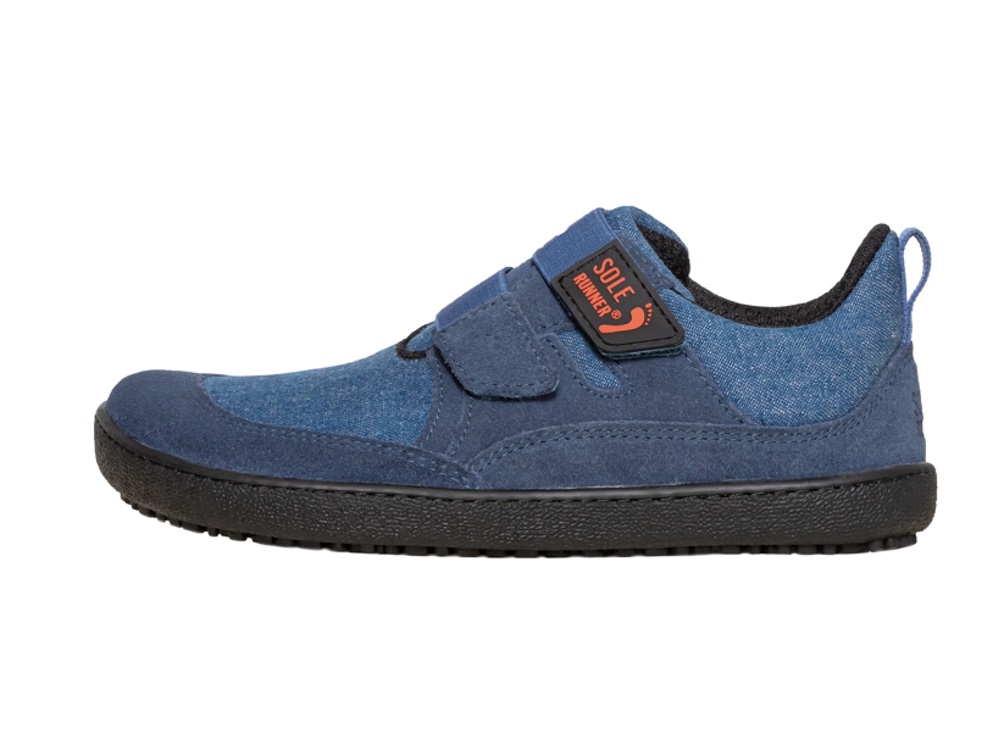 Sole Runner SOLE RUNNER® Puck 2 Canvas/Leder Blue Unisex Barfußschuh photo 2