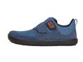 Sole Runner SOLE RUNNER® Puck 2 Canvas/Leder Blue Unisex Barfußschuh, barefoot shoe