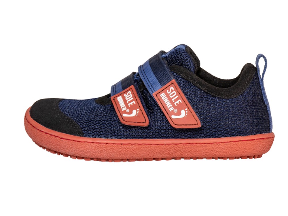 Sole Runner SOLE RUNNER® Puck 4 Navy/Orange Unisex Barfußschuh photo 2