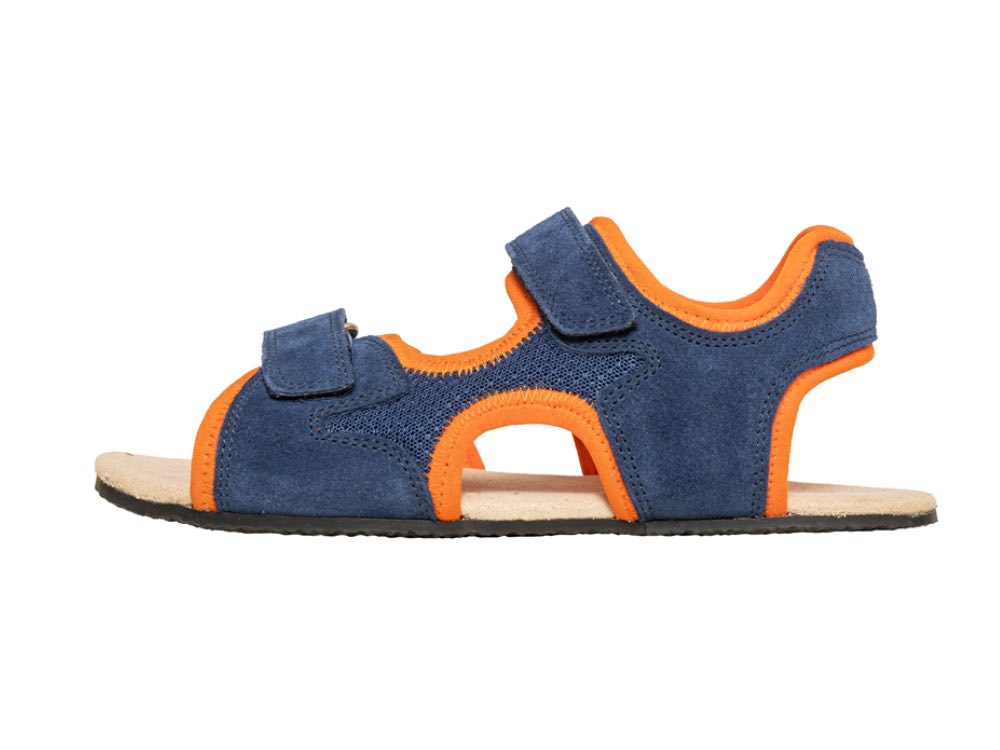 Sole Runner Barfußschuh Mimas Blue/Orange Kids Unisex photo 2