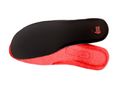 Sole Runner SOLE RUNNER® Komfort Einlegesohle 2 mm Black/Red - Für sportliche Barfußschuhe, barefoot foot-care