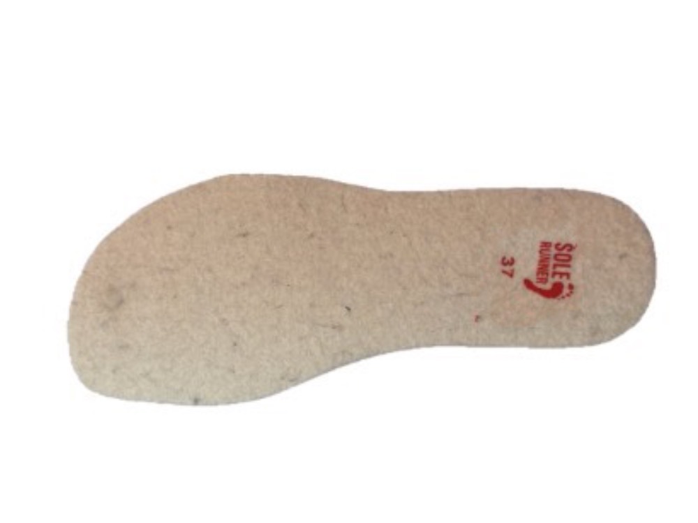 Sole Runner SOLE RUNNER®r 6mm Einlegesohle warm beige Wolle photo 2