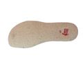 Sole Runner SOLE RUNNER®r 6mm Einlegesohle warm beige Wolle, barefoot foot-care