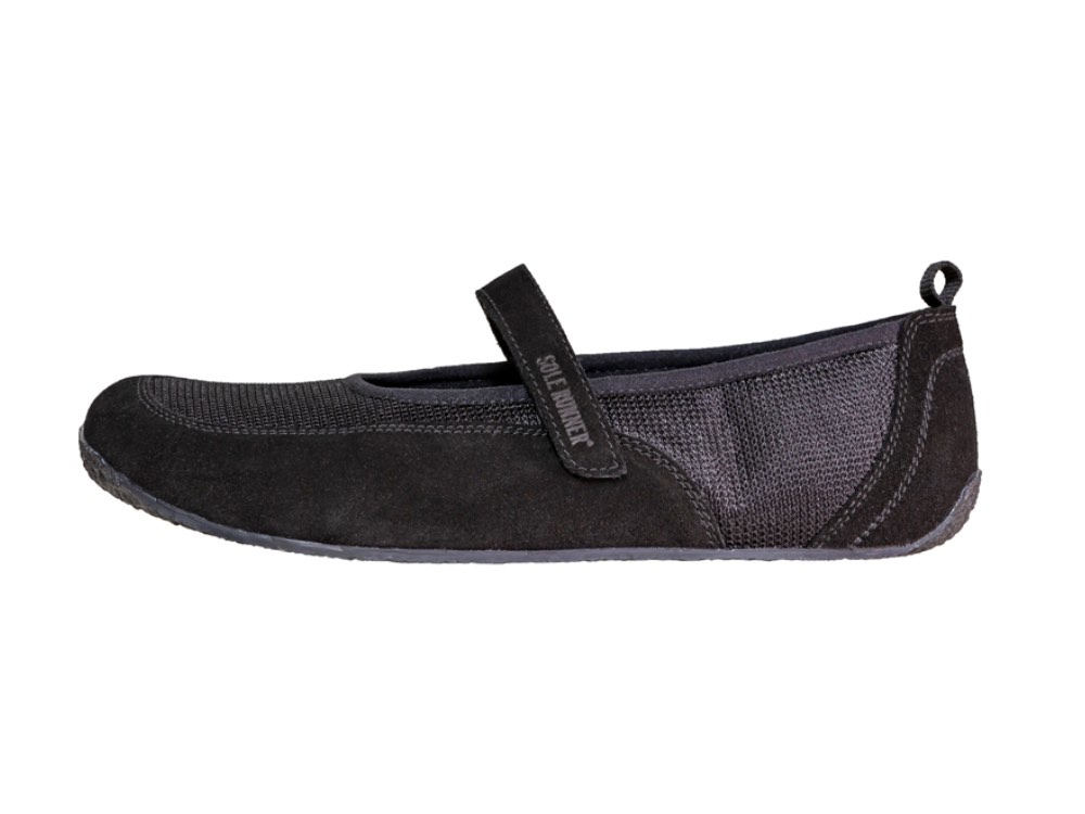 Sole Runner SOLE RUNNER® Ballerina Leda Black Barfußschuh photo 2