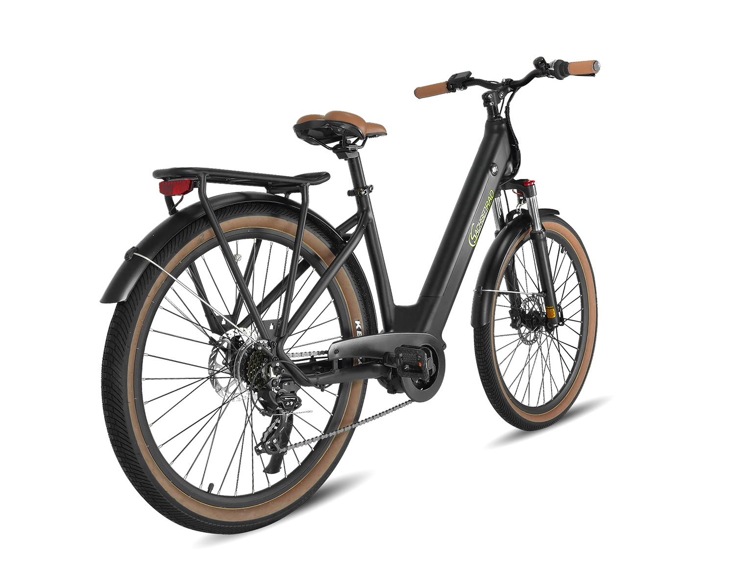 fahrrad e antrieb Elektrofahrrad, 20 Zoll Bike Herren 160NM Doppelmotor Semi-Rigid MTB Cube Aim cat://cycling Wähle Deine Farbe:grey/black