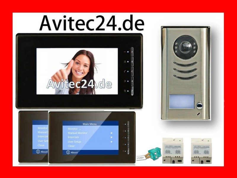 VIDEO TÜRSPRECHANLAGE 2xDT6910