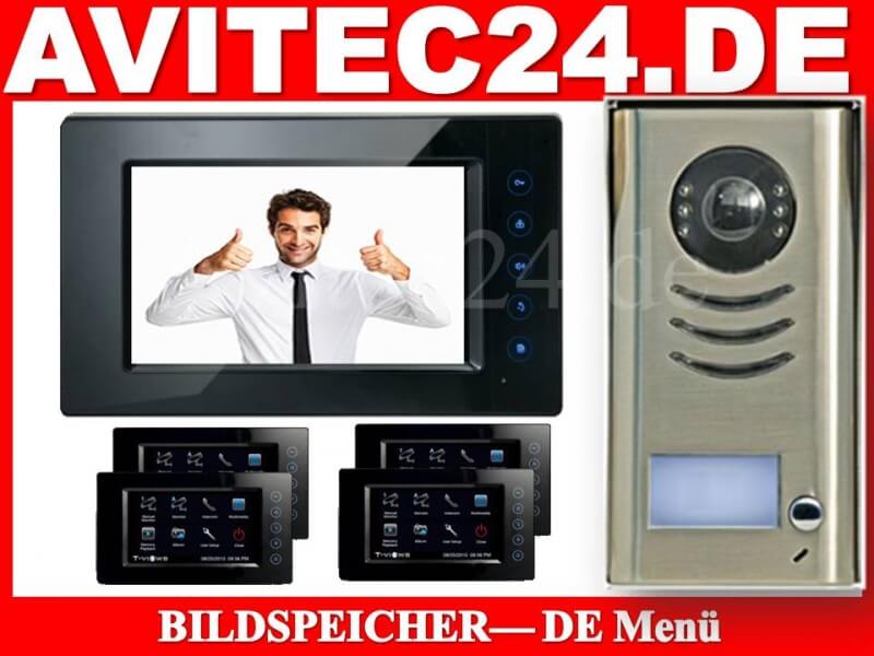 DT591 + DT6914 Videotürsprechanlage mit Bildspeicher
