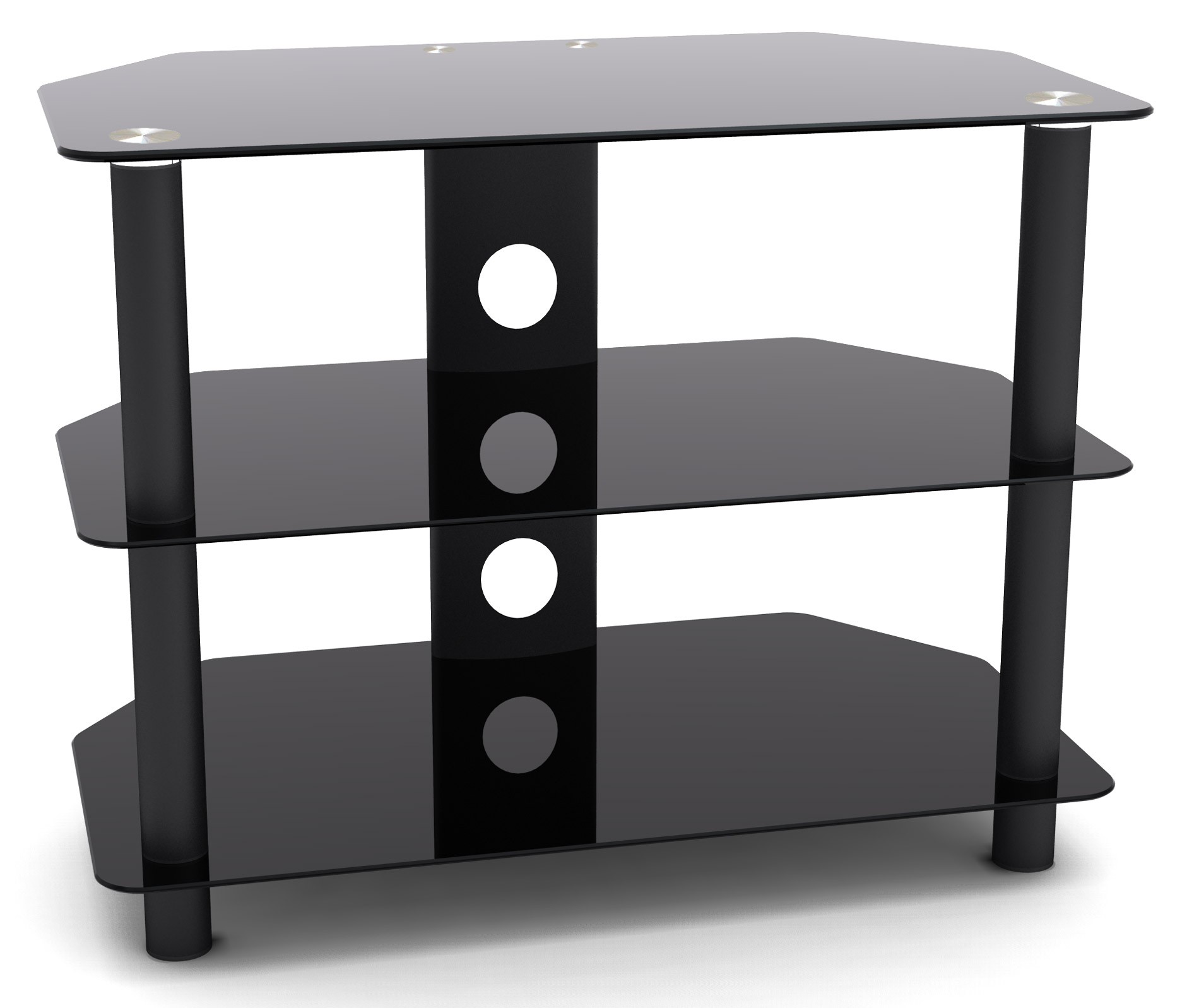 Fernsehtisch TV Rack schwarz in diversen Größen | FT501