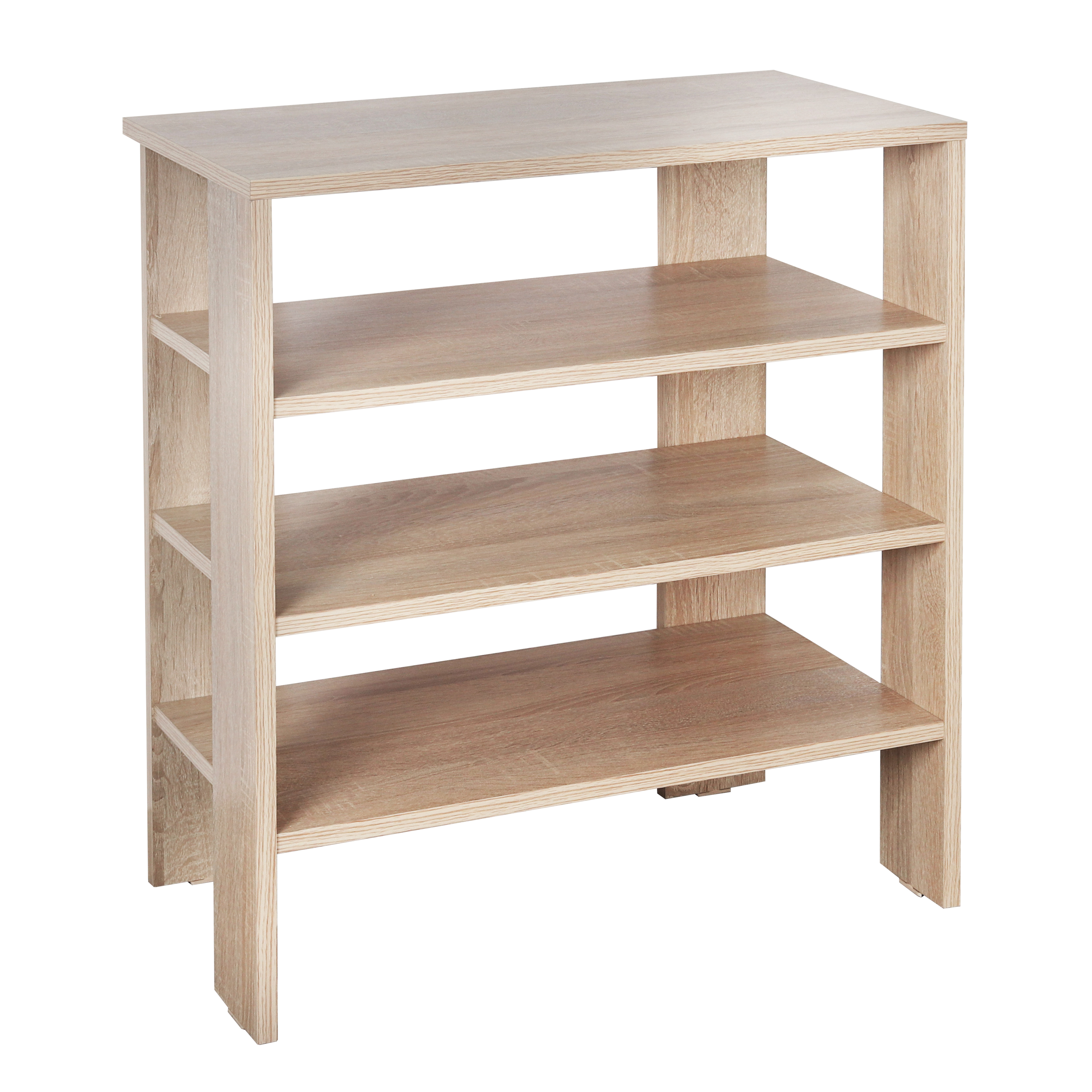 RICOO Standregal WM039 4 Ablagen Regal stehend mit Farbwahl
