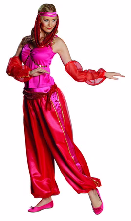 Bauchtanz Kostüm Jeanie orientalisches Damen Orient Gr.36 Karneval Fasching