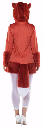 Kostüm Fuchs Damen Fuchskostüm Oberteil Tier Märchen braun Karneval Fasching