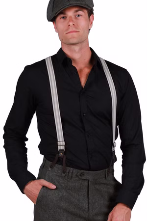 Verstellbare Hosenträger 20er 30er Jahre Suspenders Karneval Fasching Krimi