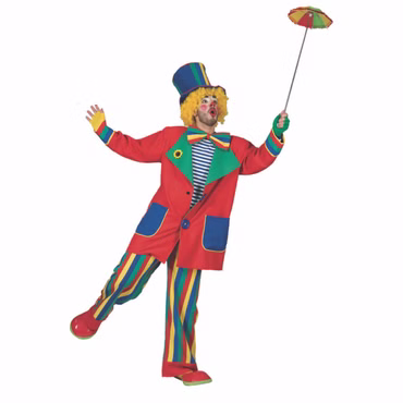 Clown Kostüm Herren 2tlg. Hennes Gr.48-54 Clownkostüm Karneval Zirkus Fasching