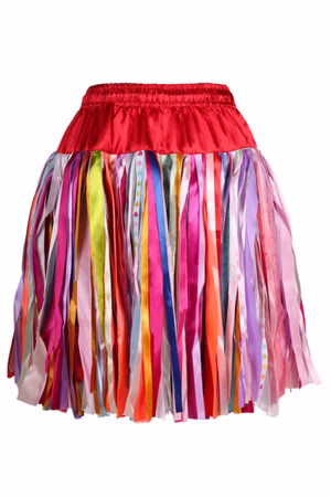 Kostüm Petticoat Tüllrock mix of colours Tutu Tütü bunter Rock Karneval Fasching