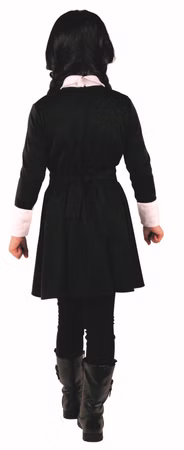Kinder Gothic Girl Kostüm Wendy Gr.140 152 164 Rollenspiele Halloween Cosplay