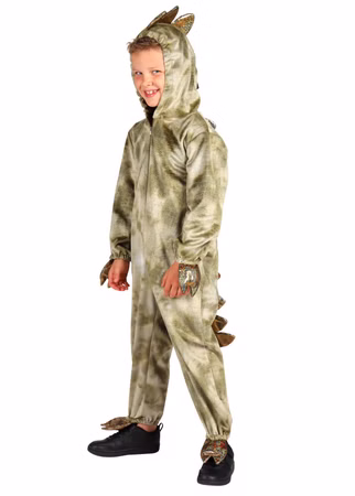 Plüschkostüm Dinokostüm Dinosaurier Kostüm Kinder Plüschanzug Karneval Fasching