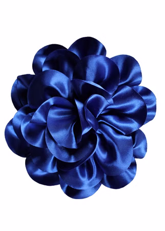 Haarschmuck tolle Satinblume zum Anstecken Blume Garde Kostüm Karneval Fasching