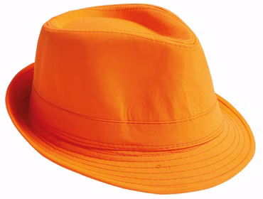 Party Hut Fedora neon gelb grün oder orange Getränke Summer Karneval Fasching