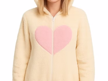 cuddle Monster Plüschkostüm Damen Jumpsuit Maskottchen Karneval Fasching Kostüm