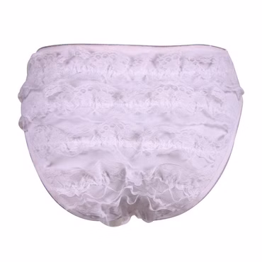 Kostüm Rüschenhöschen Spitzenhöschen Kinder Rüschenslip Gr98-152 Karneval Garde