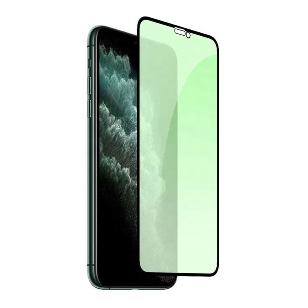 MonkeyTEC 3er-Set Displayschutzfolie 9H Augenschutz Anti-Blaulicht Anti-UV-Licht für empfindliche beanspruchte Augen ideal für Kinder Apple iPhone
