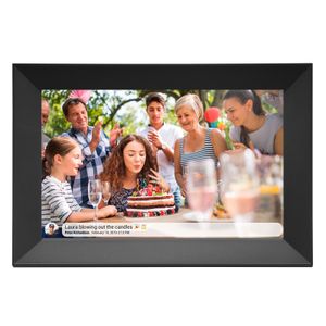 Denver PFF-1063BMK2 Full-HD digitaler Wi-Fi-Bilderrahmen 25,65 cm (10,1") mit FRAMEO Software