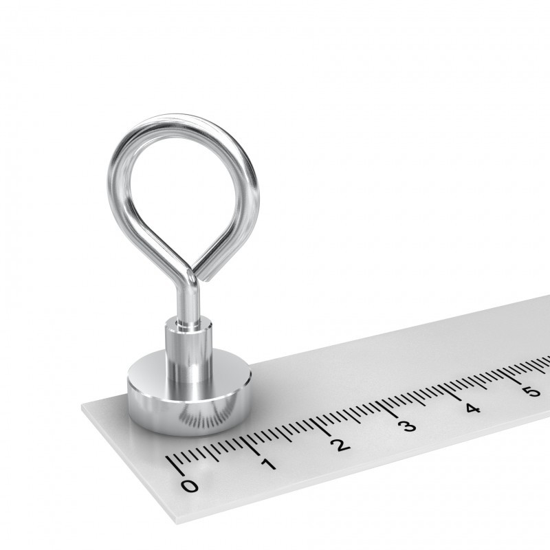 D16-D75mm Neodym-Topfmagnet 6 Kg-164 Kg mit M4 - M8 Innengewinde Flachgreifer