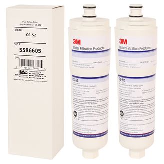 2 x 3M Wasserfilter CS-52 5553629 alternativ zu Bosch 640565 