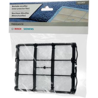 Bosch Siemens Motorschutzfilter 578863 VZ01MSF 618907 187622 095771 (waschbar)