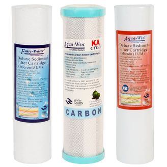 Ersatzfilter Set für Osmose Anlagen 3 Teilig