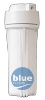 10 Zoll Filtergehäuse weiß mit 1/4" NPTF Gewinde