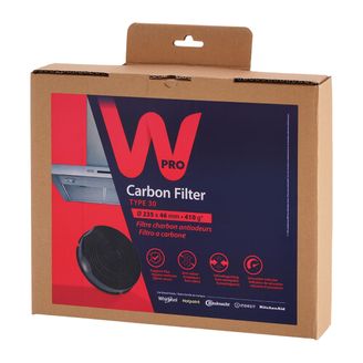 Wpro Aktivkohlefilter CHF30, 484000008609, FAC309, 481281718529