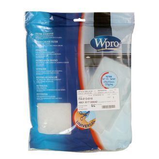 Wpro universal Fettfilter für Dunstabzugshauben UGF018, 484000008527