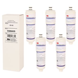 5 x 3M Wasserfilter CS-52 5553629 alternativ zu Neff 640565