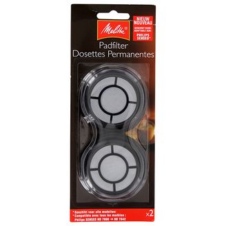 Melitta befüllbare Padfilter für Philips Senseo HD7800 - HD7874