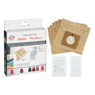Tefal Rowenta Moulinex Papierbeutel ZR003901